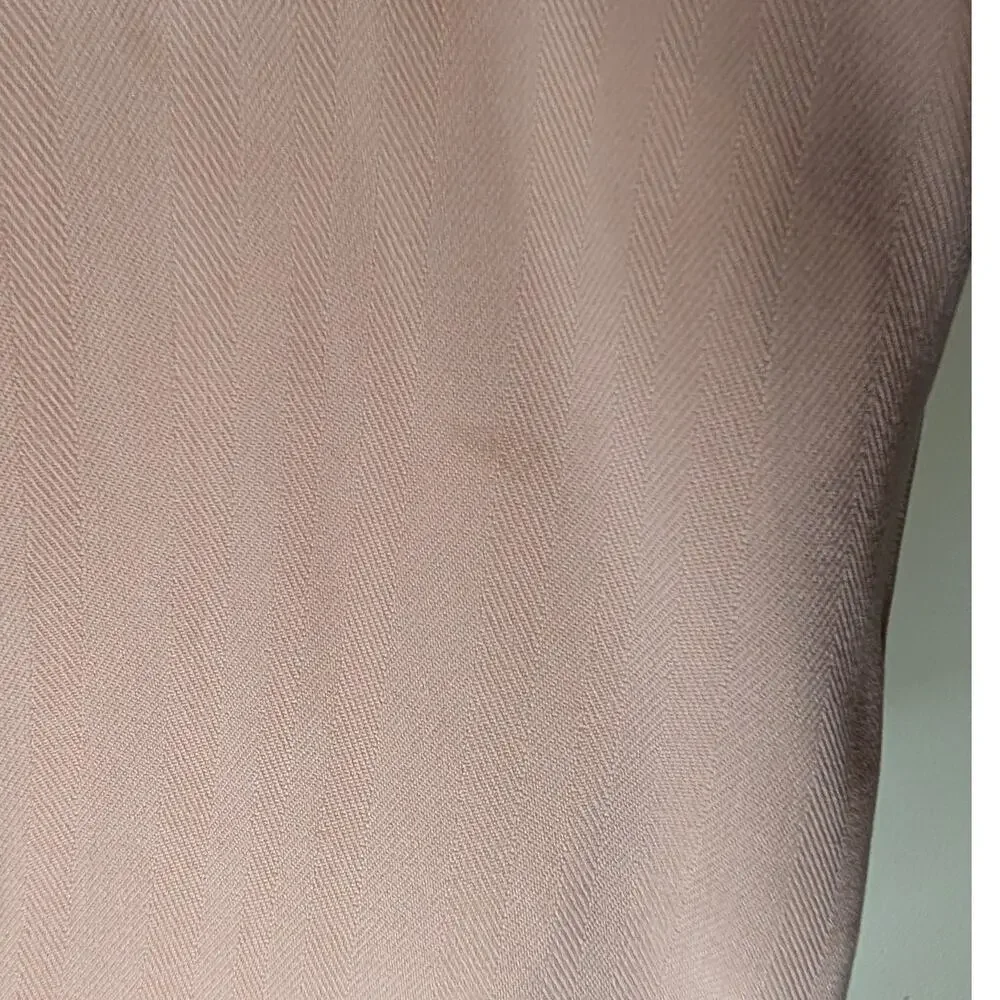 Tommy Bahama 100% Silk Sleeveless Tie Front Blush Pink Top Vintage Sz L - Picture 8 of 8